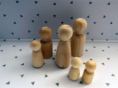 houten poppetjes